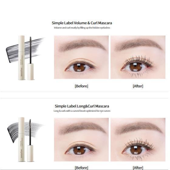 Mascara Innisfree Simple Label - Kallos Vietnam