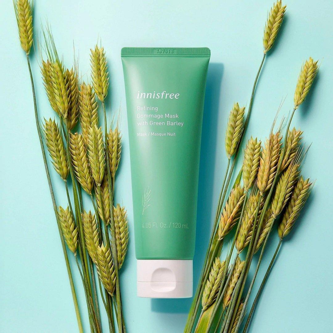 Mặt Nạ Innisfree Green Barley Gommage Peeling Mask - Kallos Vietnam