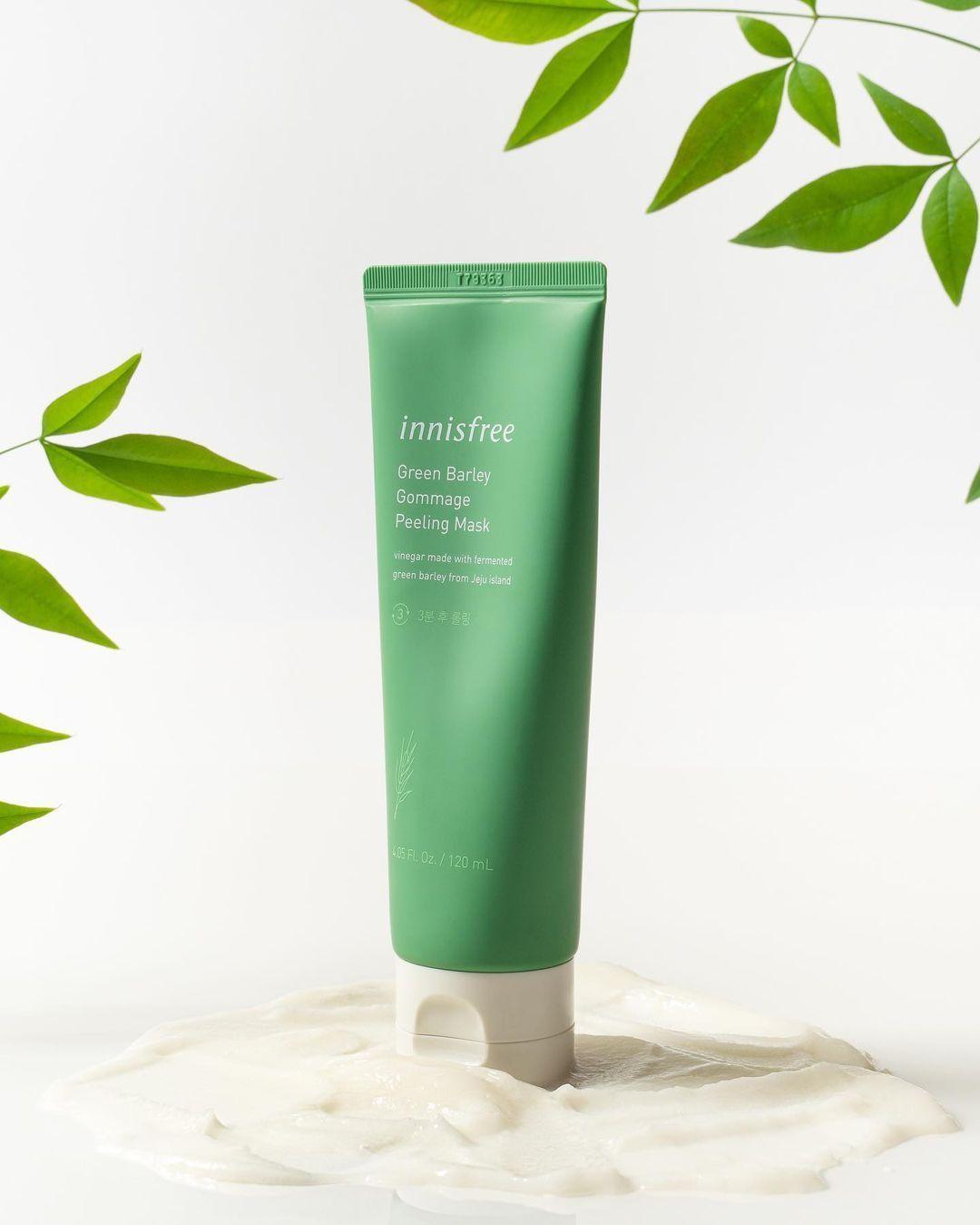 Mặt Nạ Innisfree Green Barley Gommage Peeling Mask - Kallos Vietnam