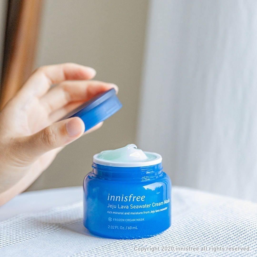 Mặt Nạ Innisfree Jeju Lava Seawater Cream Mask - Kallos Vietnam