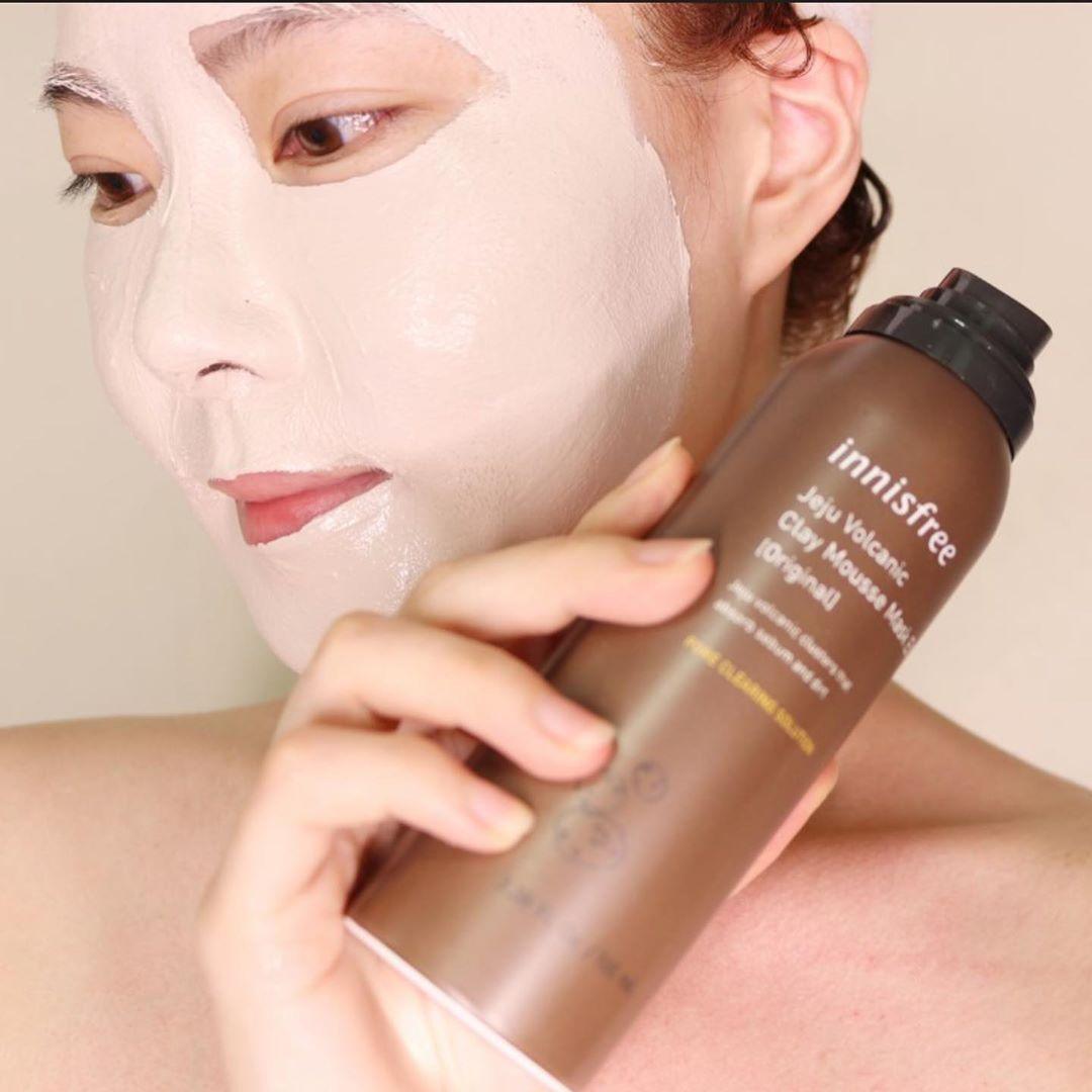 Mặt Nạ Innisfree Jeju Volcanic Clay Mousse Mask EX - Kallos Vietnam