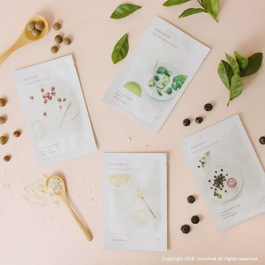 Mặt Nạ Innisfree My Real Squeeze Mask EX - Kallos Vietnam