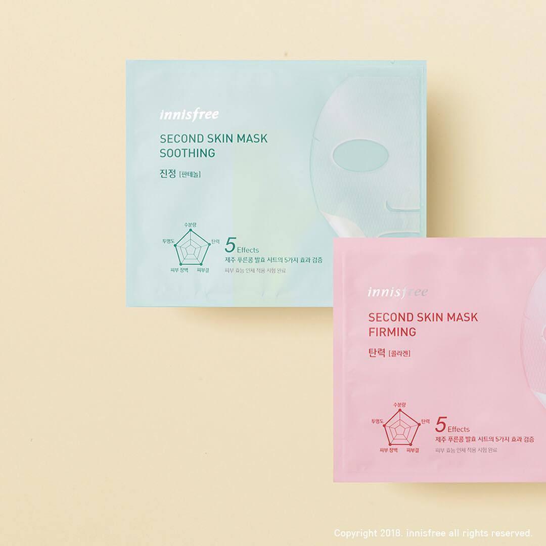 Mặt Nạ Innisfree Second Skin Mask - Kallos Vietnam