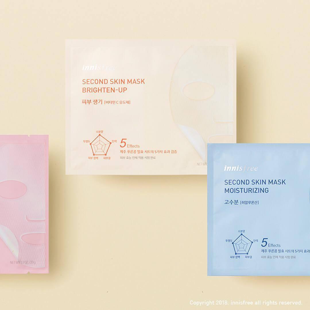 Mặt Nạ Innisfree Second Skin Mask - Kallos Vietnam