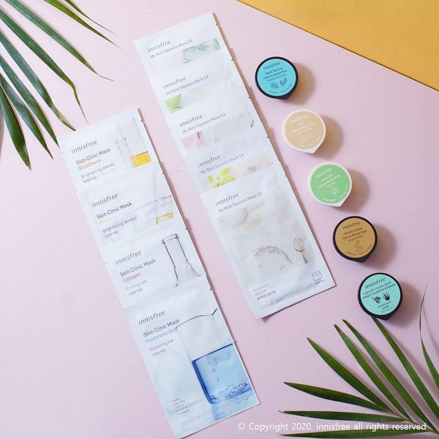 Mặt Nạ Innisfree Skin Clinic Mask - Kallos Vietnam