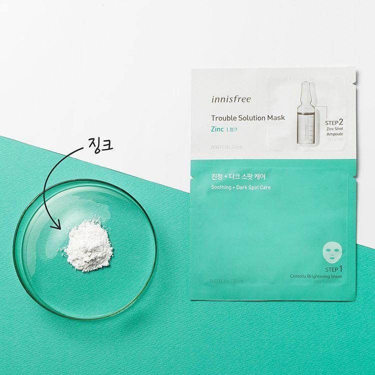 Mặt Nạ Innisfree Trouble Solution Mask - Kallos Vietnam