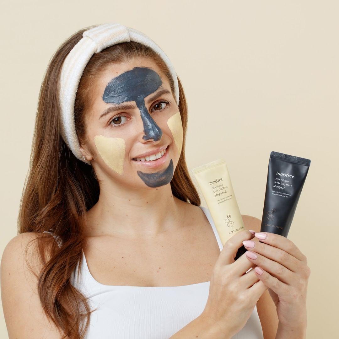 Mặt Nạ Innisfree Volcanic Color Clay Mask - Kallos Vietnam