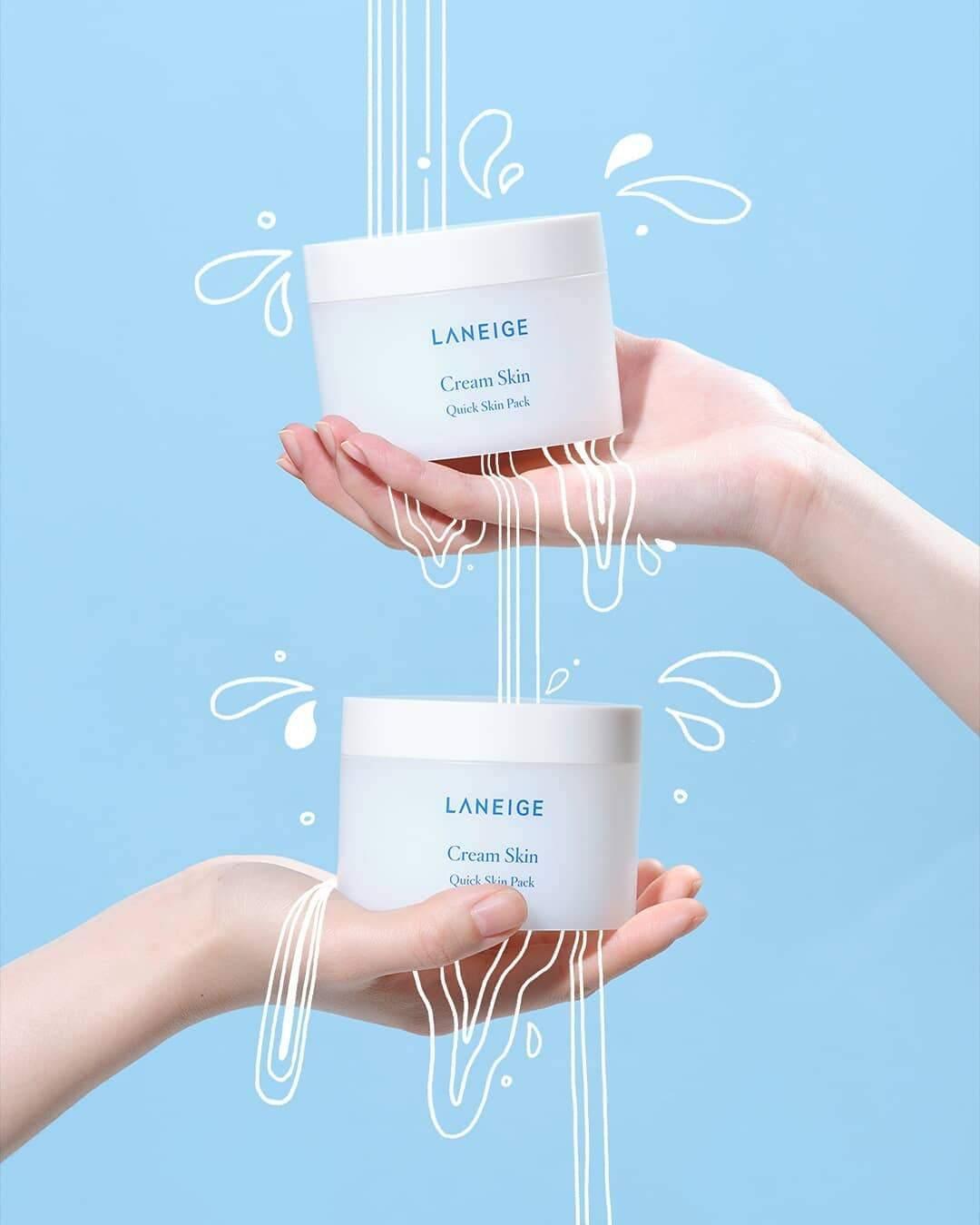 Mặt Nạ Laneige Cream Skin Quick Skin Pack - Kallos Vietnam