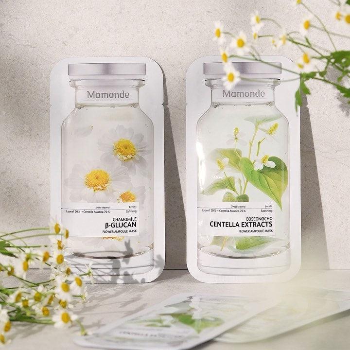 Mặt Nạ Mamonde Flower Ampoule Mask Pack - Kallos Vietnam