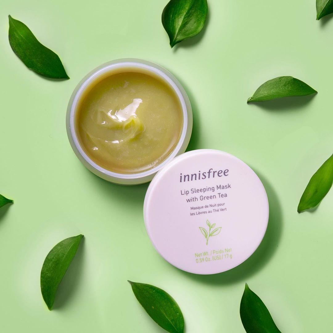 Mặt Nạ Môi Innisfree Green Tea Lip Sleeping Mask - Kallos Vietnam