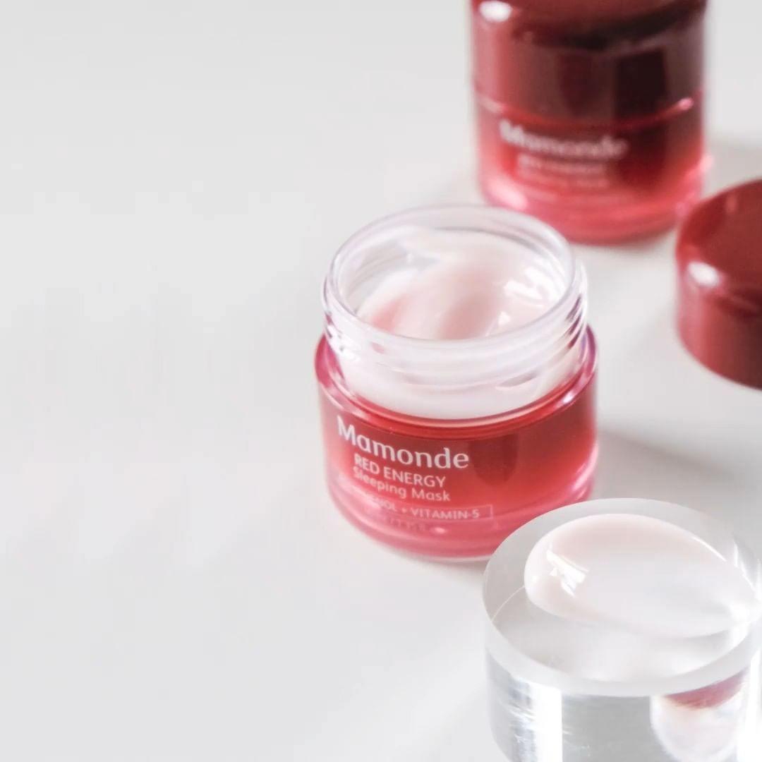 Mặt Nạ Ngủ Mamonde Red Energy Sleeping Mask - Kallos Vietnam