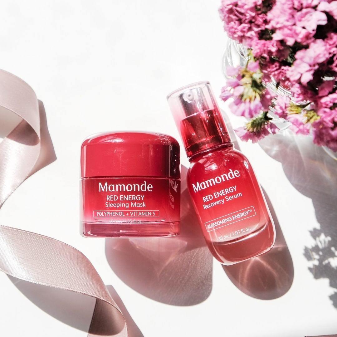 Mặt Nạ Ngủ Mamonde Red Energy Sleeping Mask - Kallos Vietnam