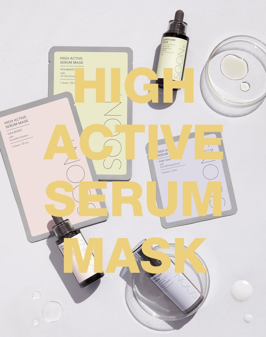 Mặt Nạ SOON+ High Active Serum Mask - Kallos Vietnam