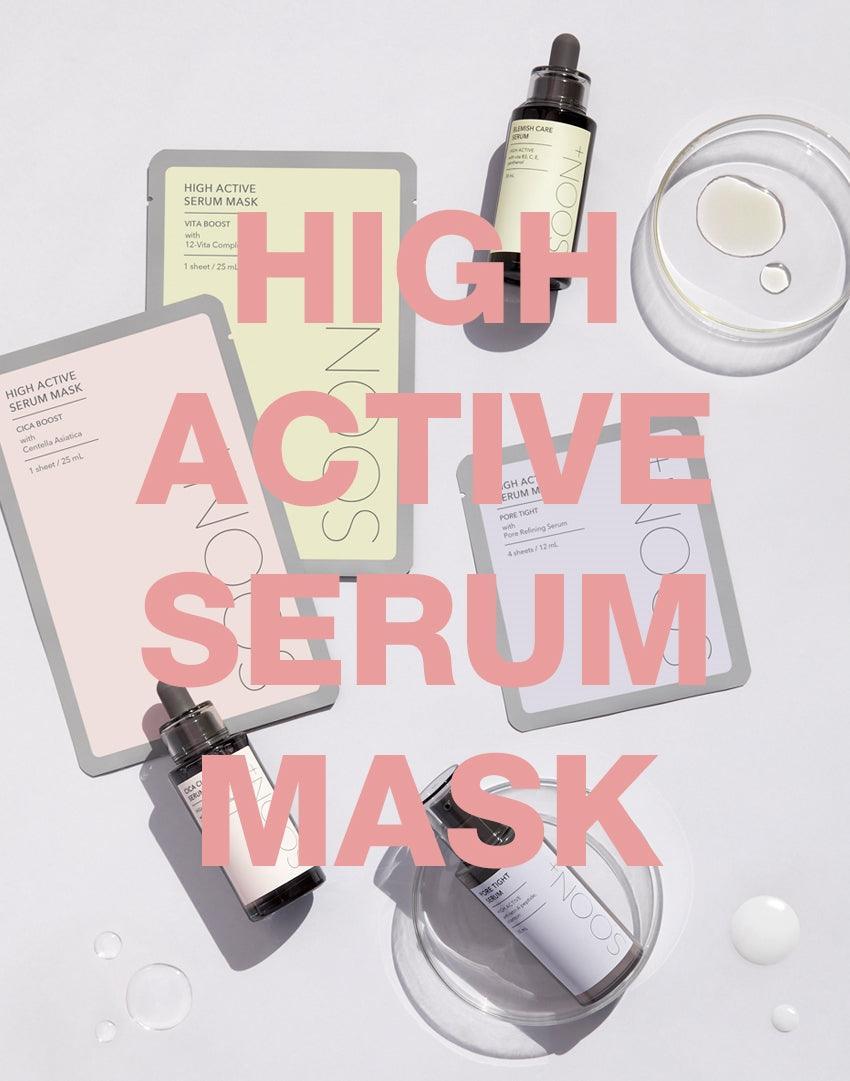 Mặt Nạ SOON+ High Active Serum Mask - Kallos Vietnam