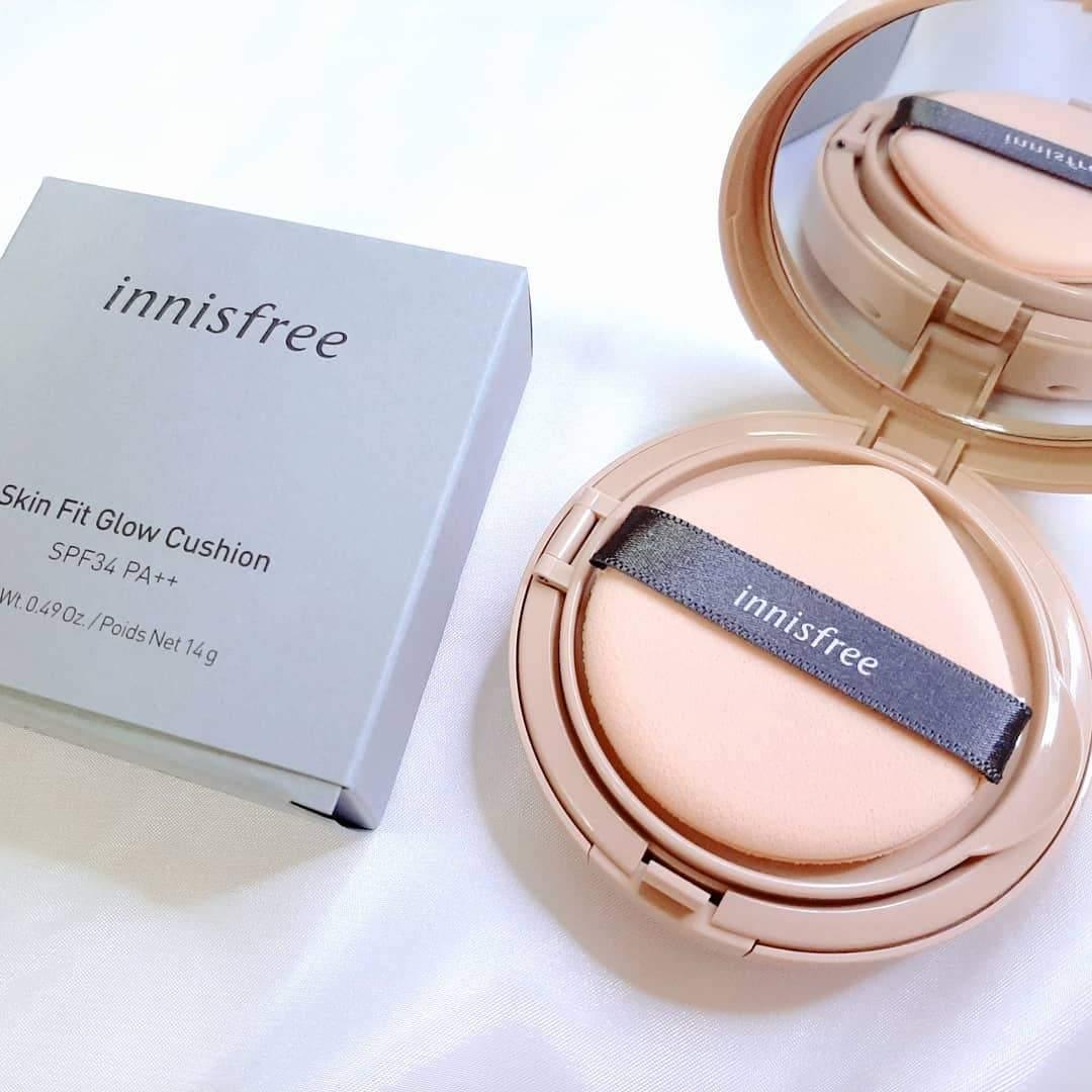 Mút Tán Phấn Innisfree Skin Fit Glow Cushion Puff - Kallos Vietnam