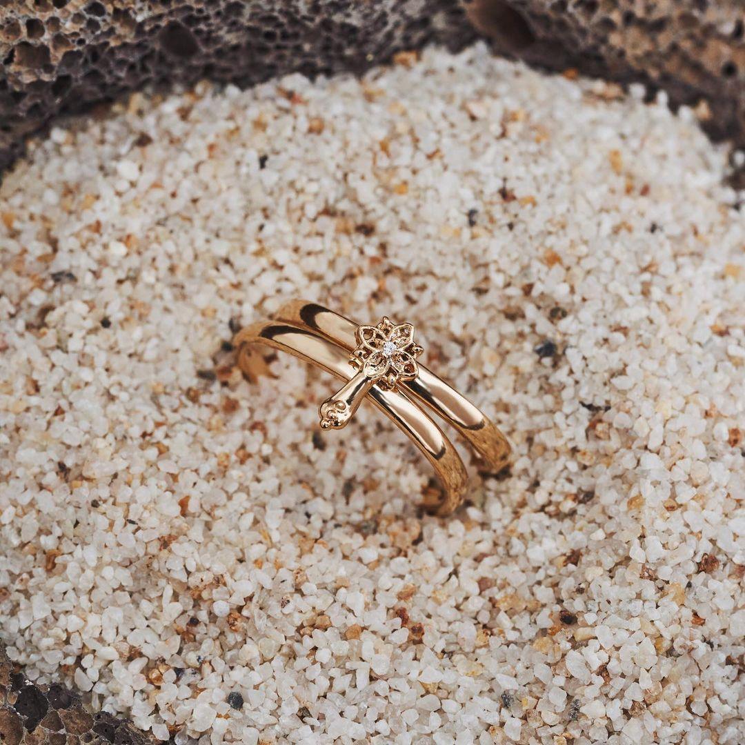 Nhẫn Bạc Wing Bling Hantu Nongae Ring - Kallos Vietnam