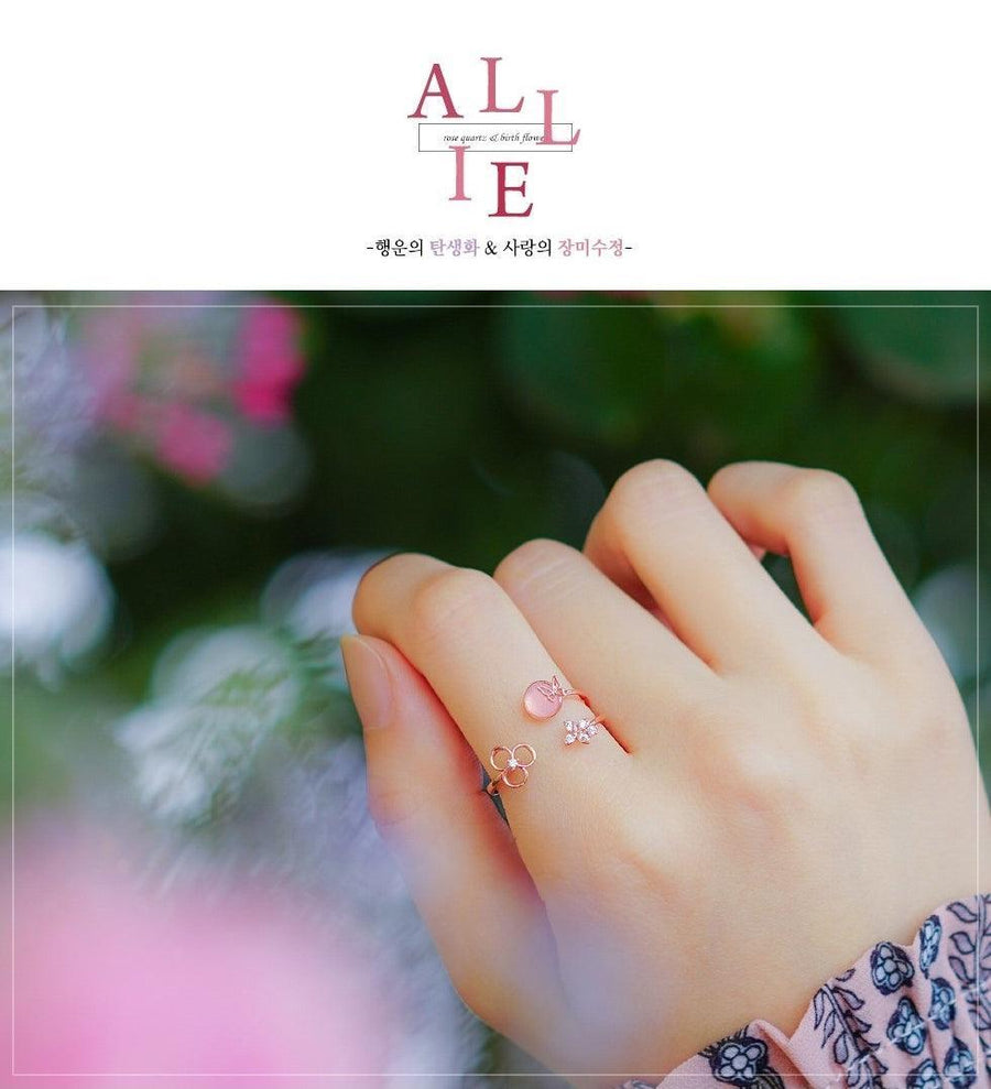 Nhẫn Wing Bling Birthflower Allie Ring - Kallos Vietnam