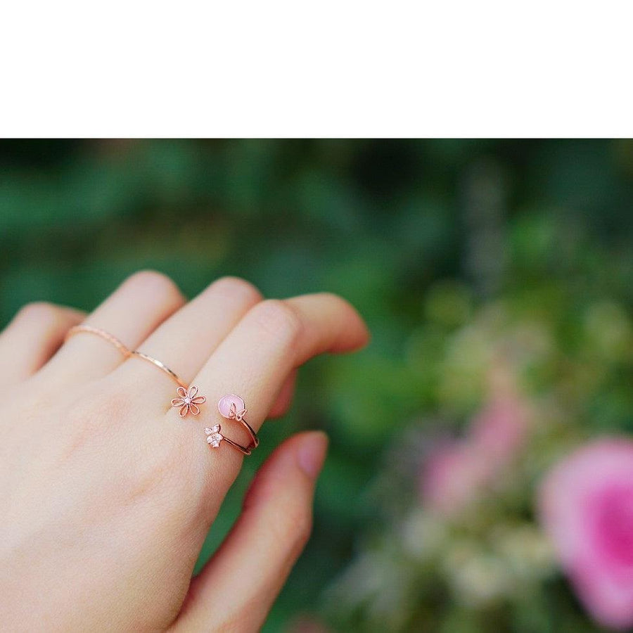 Nhẫn Wing Bling Birthflower Allie Ring - Kallos Vietnam