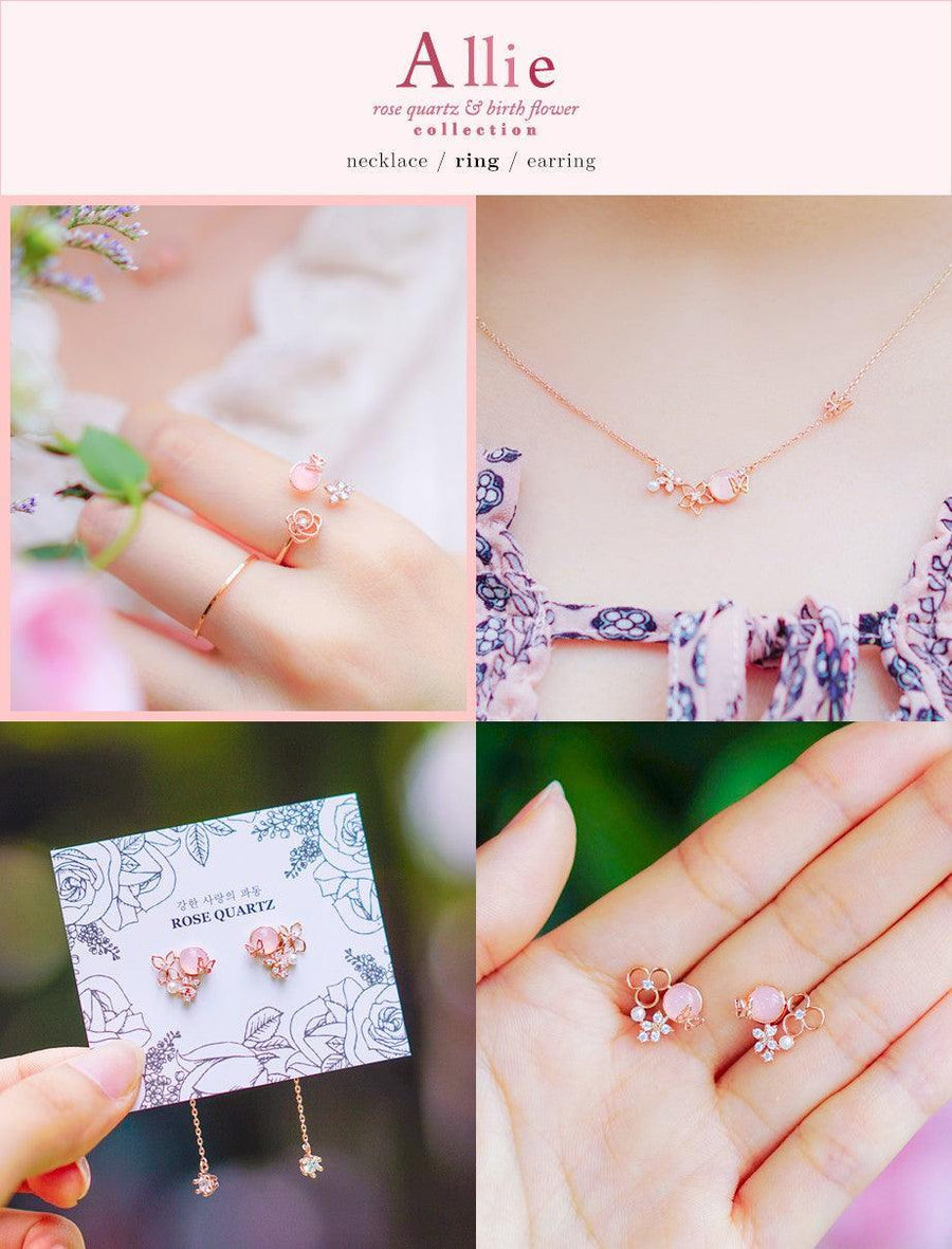 Nhẫn Wing Bling Birthflower Allie Ring - Kallos Vietnam