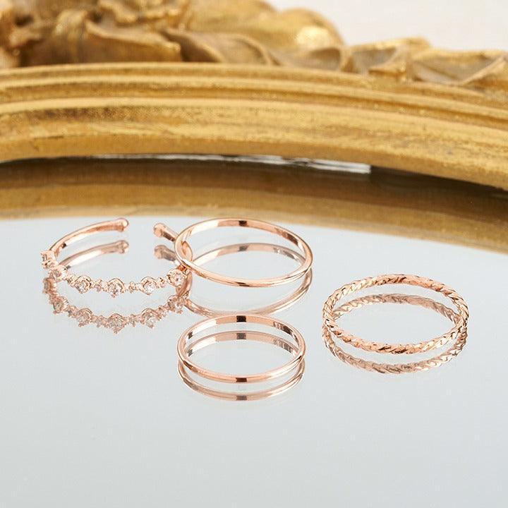 Nhẫn Wing Bling Daily Layered Rings - Kallos Vietnam
