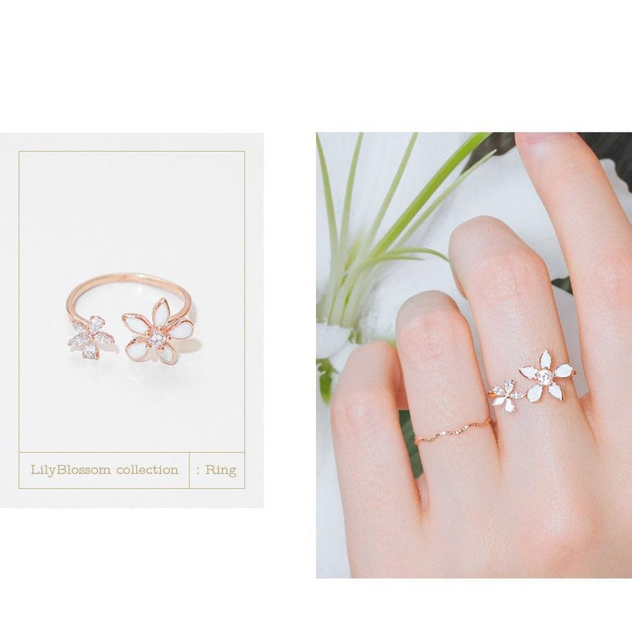 Nhẫn Wing Bling Lily Blossom Ring - Kallos Vietnam