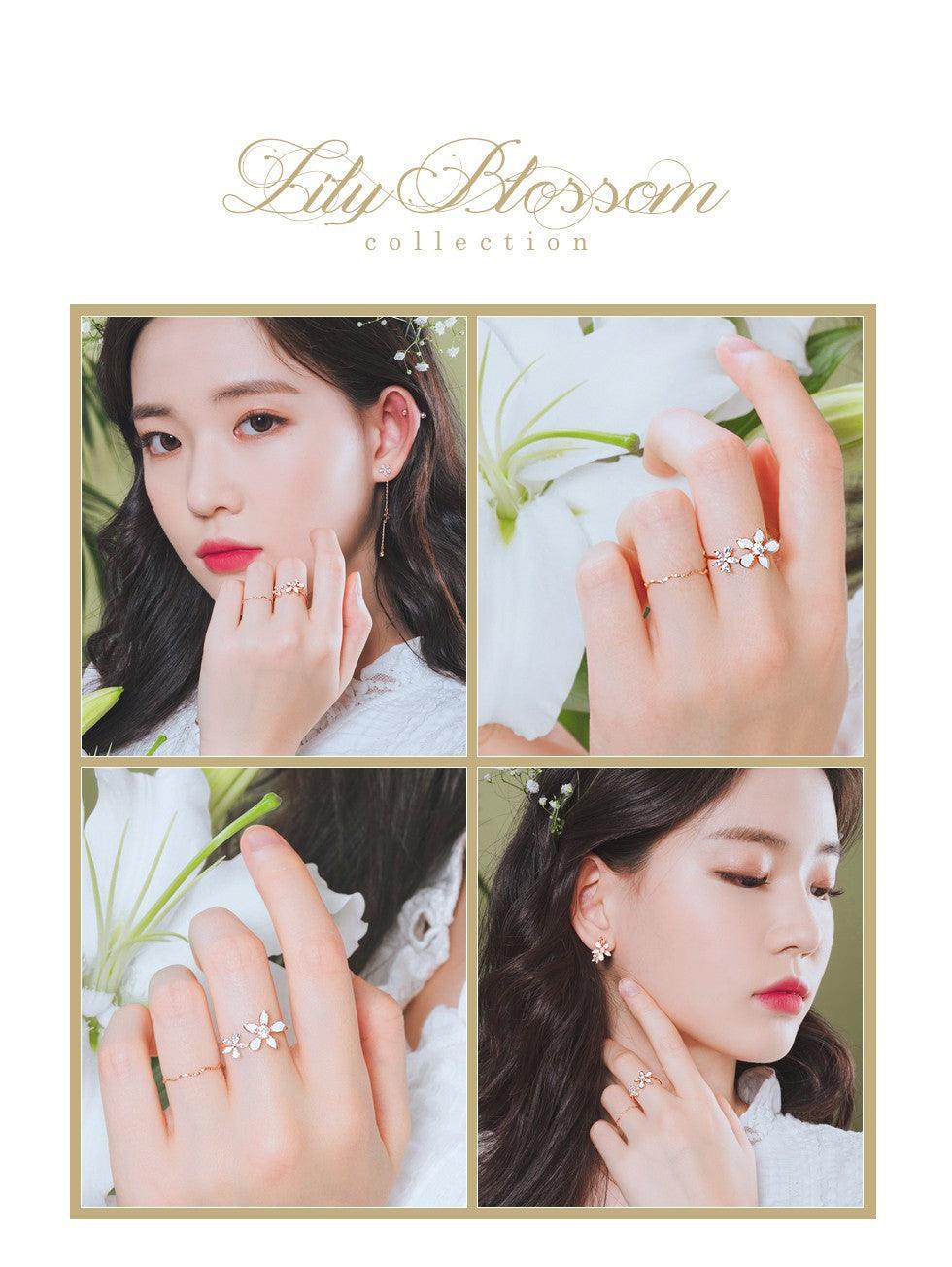 Nhẫn Wing Bling Lily Blossom Ring - Kallos Vietnam