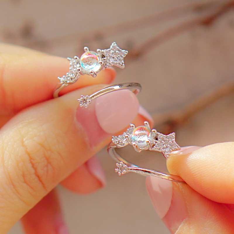 Nhẫn Wing Bling Milky Way Ring - Kallos Vietnam