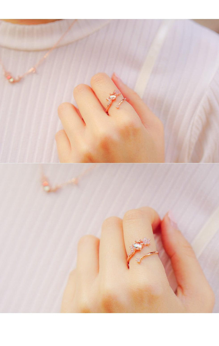 Nhẫn Wing Bling Milky Way Ring - Kallos Vietnam