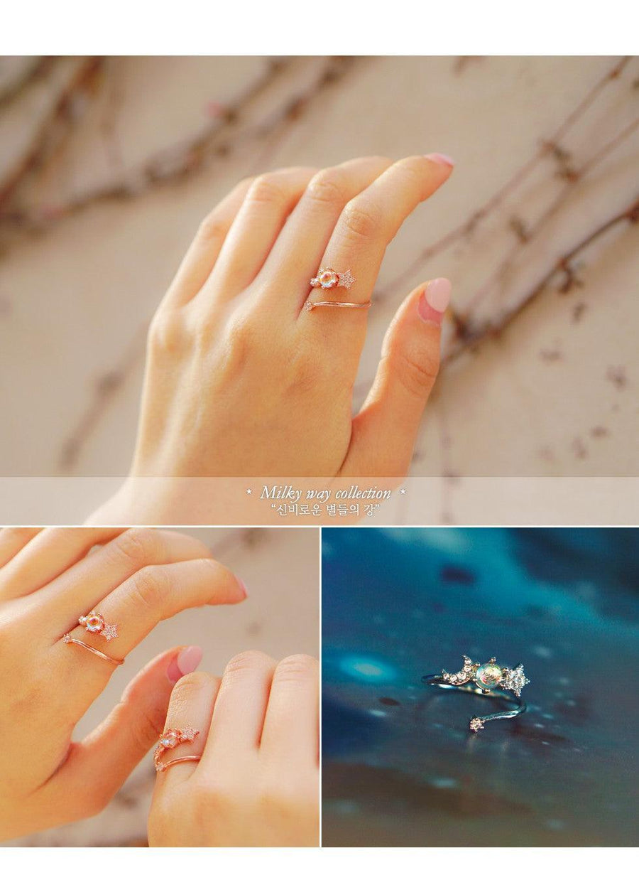 Nhẫn Wing Bling Milky Way Ring - Kallos Vietnam