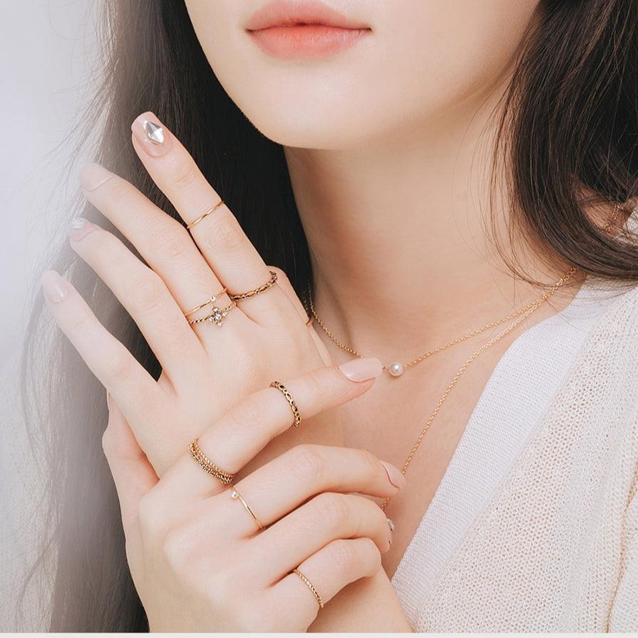 Nhẫn Wing Bling Retro Rings Set - Kallos Vietnam