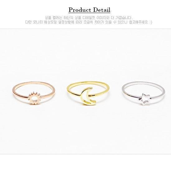 Nhẫn Wing Bling Sun Moon Star Ring - Kallos Vietnam