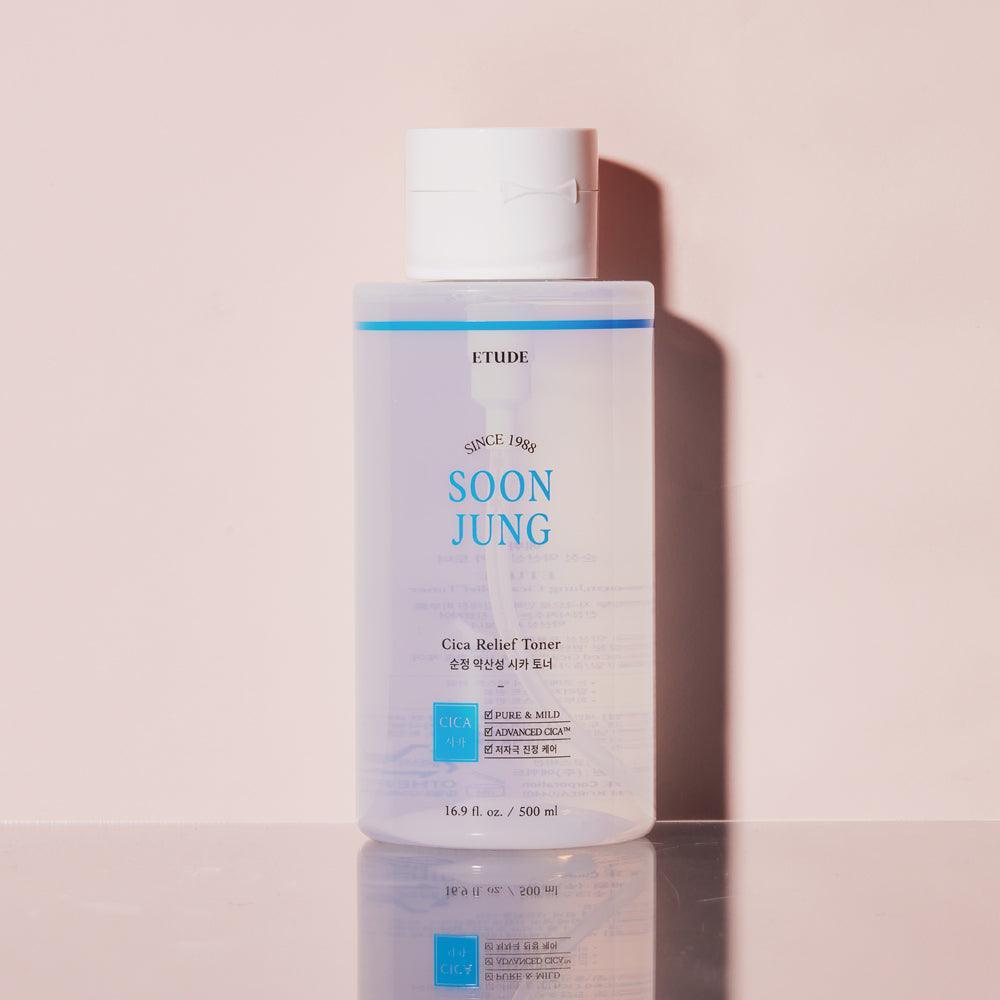 Nước Hoa Hồng Etude House Soon Jung Cica Relief Toner - Kallos Vietnam
