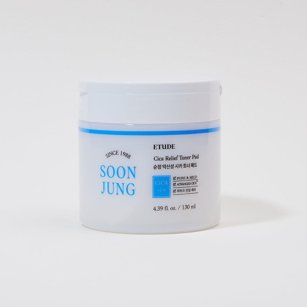 Nước Hoa Hồng Etude House Soon Jung Cica Toner Pad - Kallos Vietnam