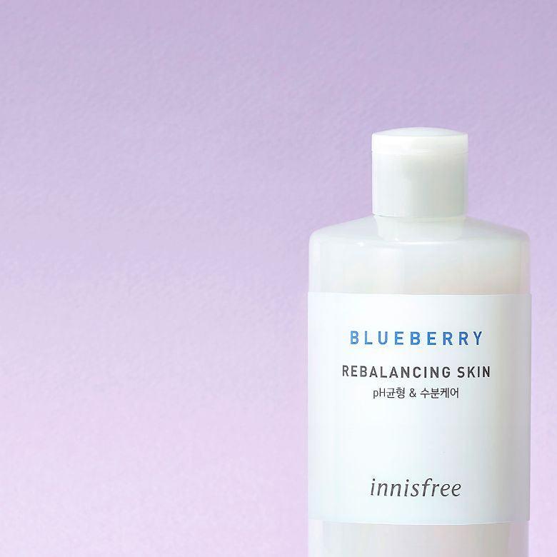Nước Hoa Hồng Innisfree Blueberry Rebalancing Skin Toner - Kallos Vietnam