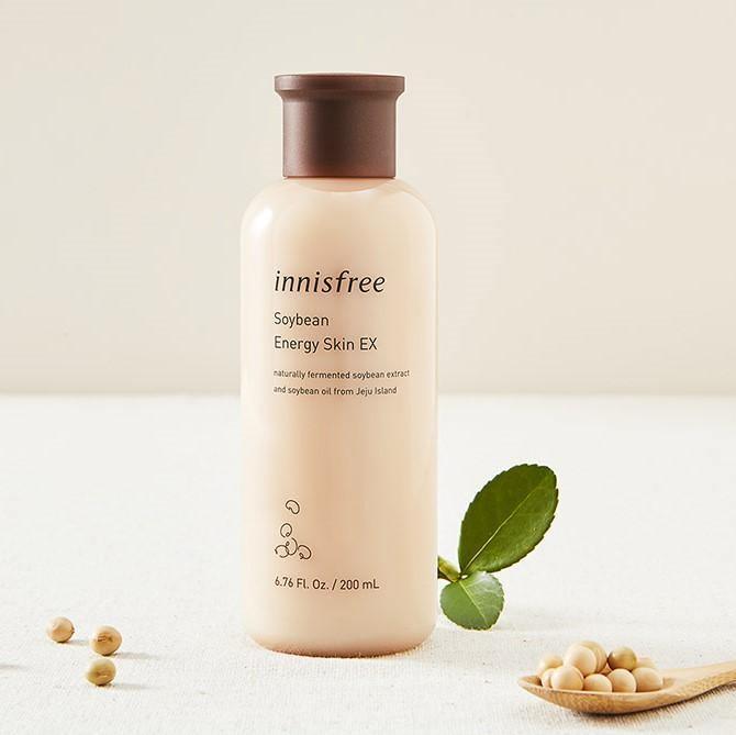 Nước Hoa Hồng Innisfree Soybean Energy Skin EX - Kallos Vietnam