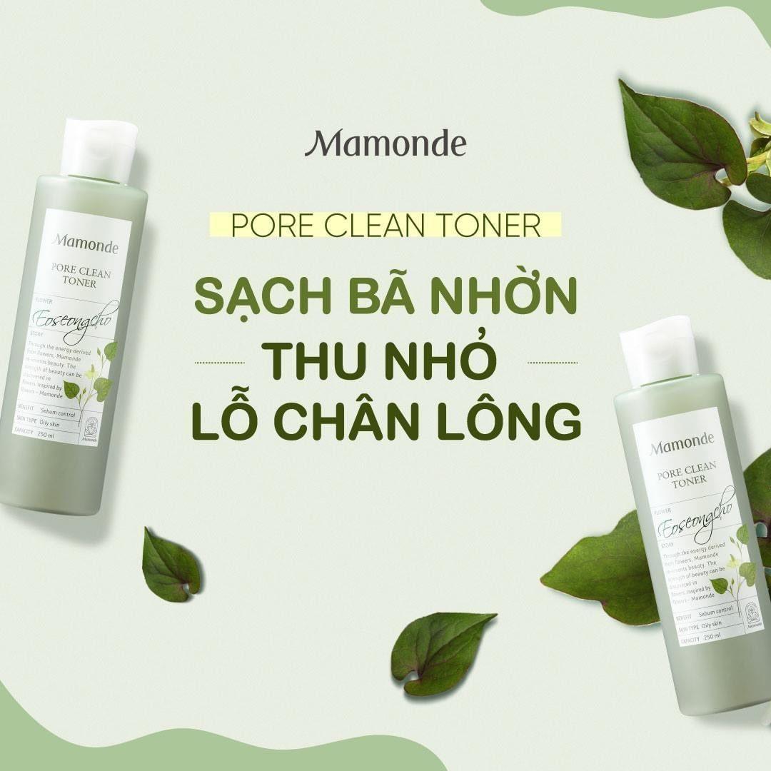 Nước Hoa Hồng Mamonde Pore Clean Toner - Kallos Vietnam