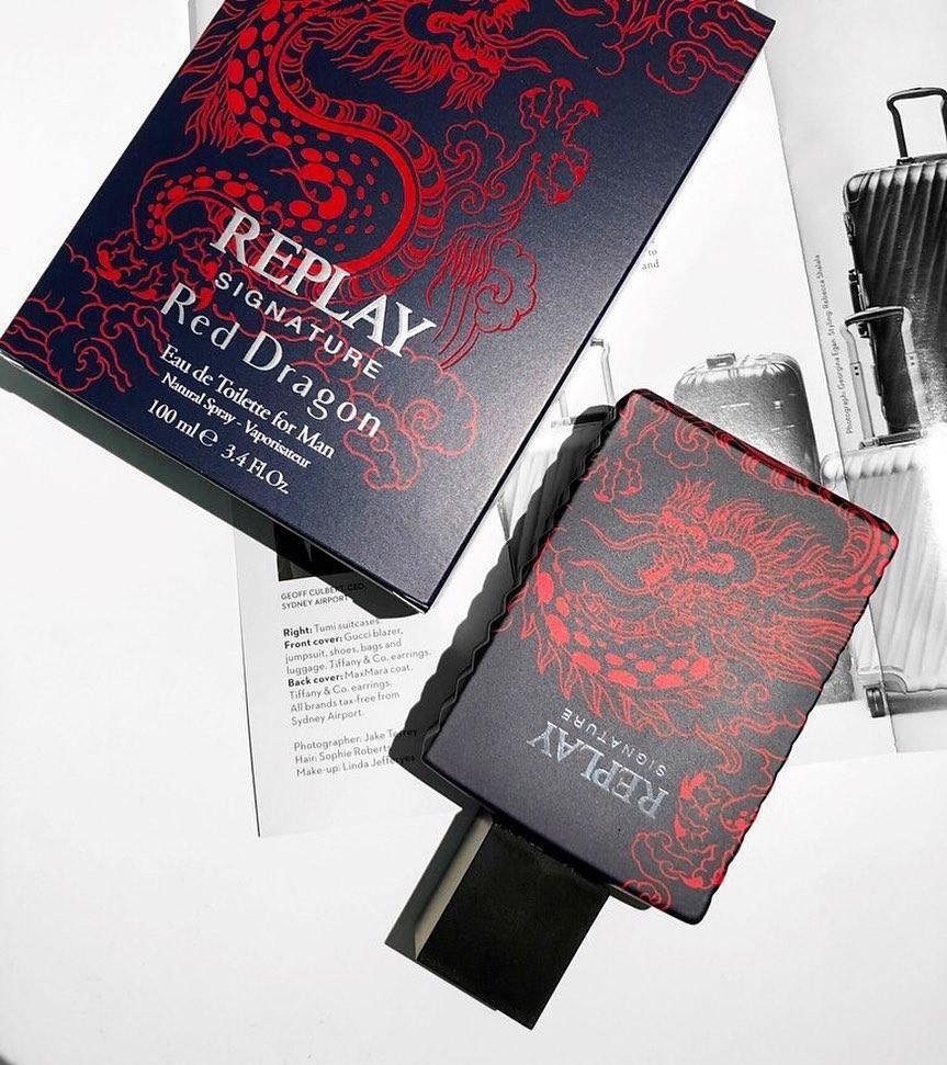 Nước Hoa Replay Red Dragon For Men Eau De Toilette - Kallos Vietnam