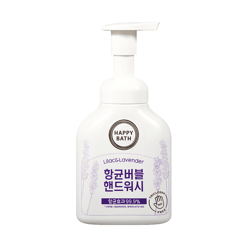 Nước Rửa Tay Happy Bath Antibacteria Bubble Handwash - Kallos Vietnam