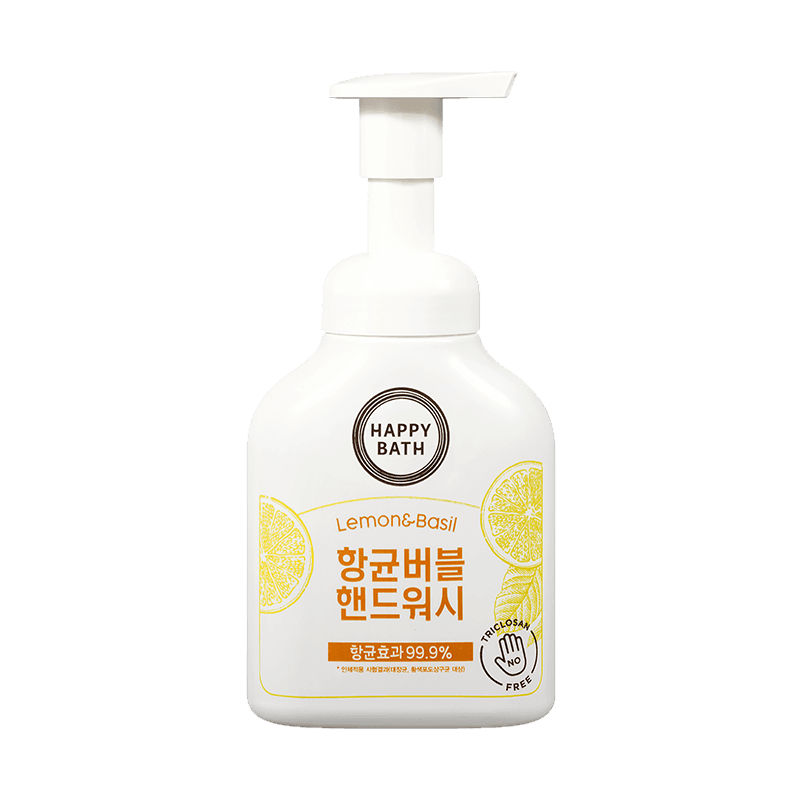 Nước Rửa Tay Happy Bath Antibacteria Bubble Handwash - Kallos Vietnam