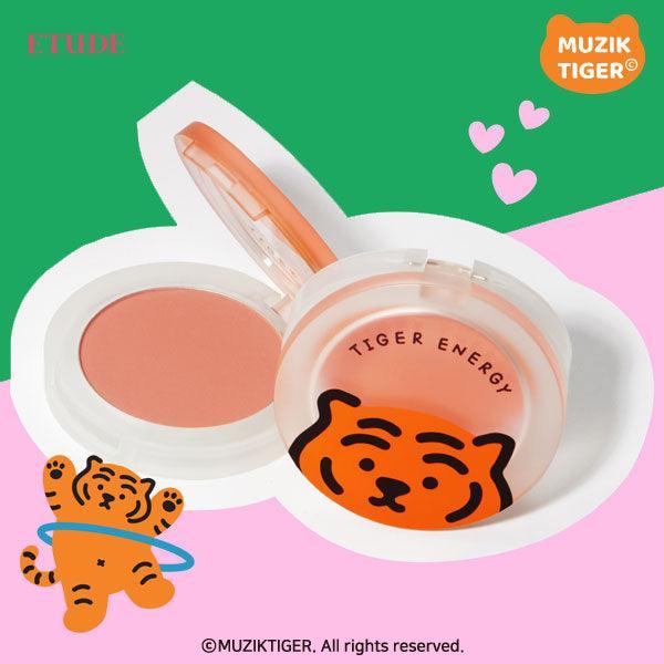 Phấn Má Hồng Etude House Dewey Blush Tiger Energy - Kallos Vietnam