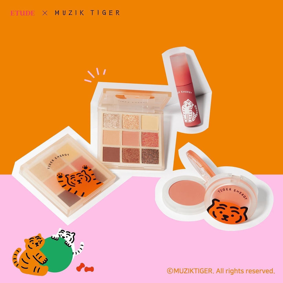 Phấn Má Hồng Etude House Dewey Blush Tiger Energy - Kallos Vietnam