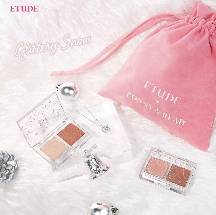 Phấn Má Hồng Etude House Glittery Snow Face Palette - Kallos Vietnam