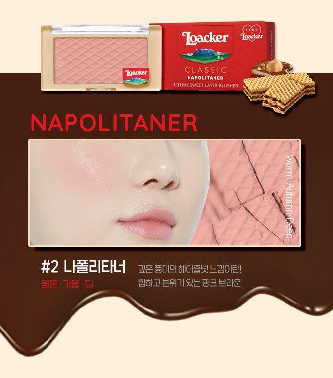 Phấn Má Hồng Etude House Sweet Layer Blusher Loacker - Kallos Vietnam