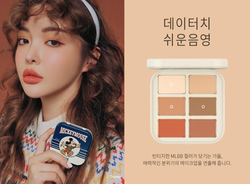 Phấn Mắt 3CE Disney Mickey Mouse Matte Eye Color Palette - Kallos Vietnam