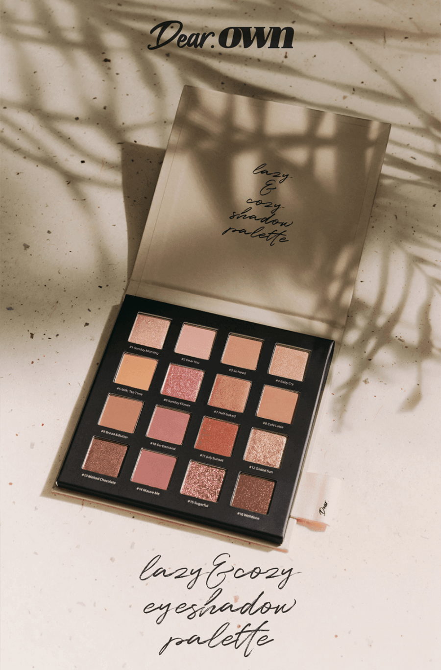 Phấn Mắt Dear Own Lazy Cozy Shadow Palette - Kallos Vietnam