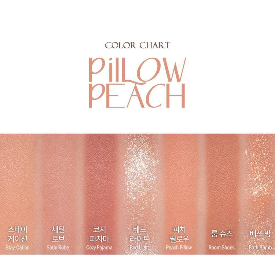 Phấn Mắt Espoir 21 F.W Lookbook Palette Pillow Peach - Kallos Vietnam