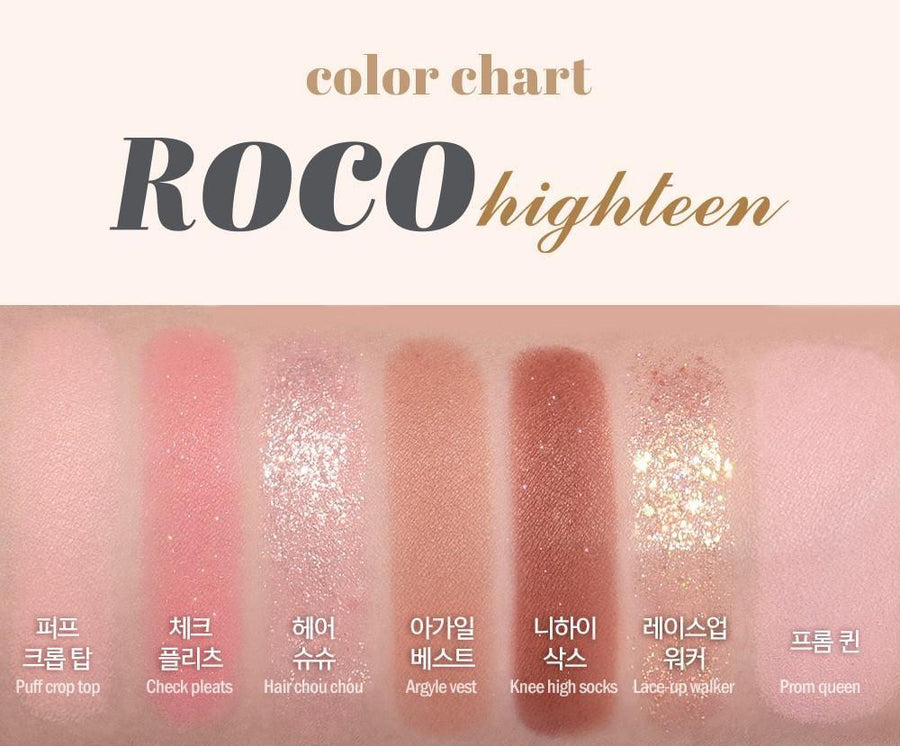 Phấn Mắt Espoir 21S/S Lookbook Palette Roco Highteen - Kallos Vietnam