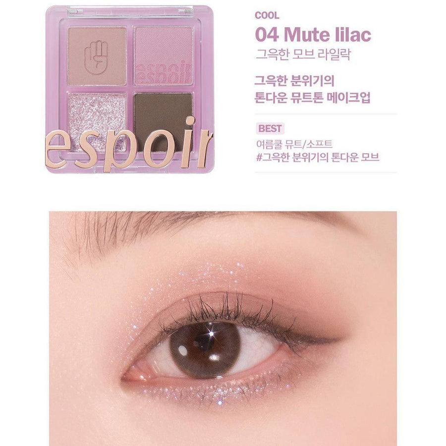 Phấn Mắt Espoir Real Eye Handy Palette - Kallos Vietnam