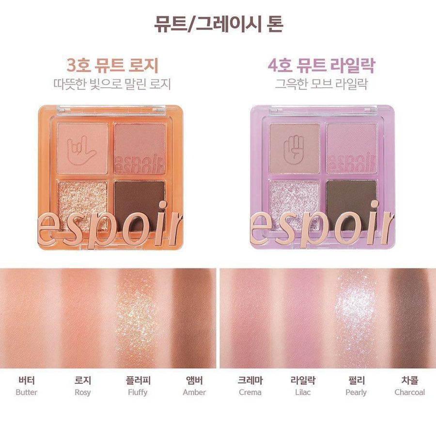 Phấn Mắt Espoir Real Eye Handy Palette - Kallos Vietnam