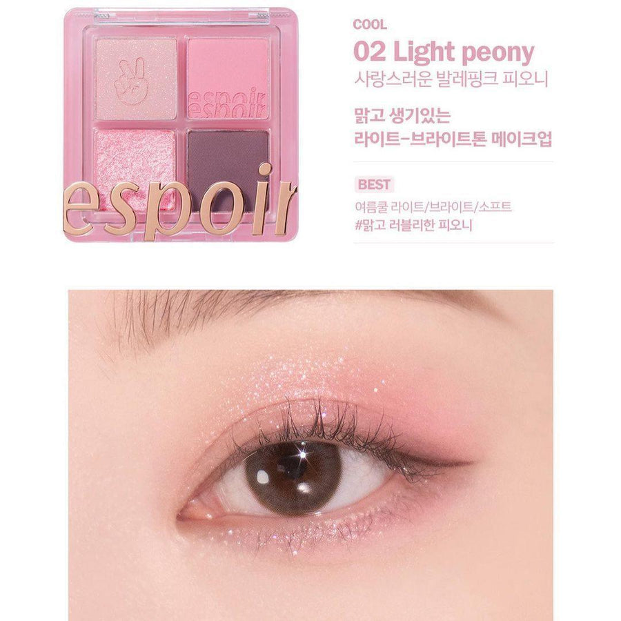 Phấn Mắt Espoir Real Eye Handy Palette - Kallos Vietnam